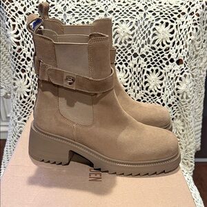 Steve Madden Tan Ankle Booties